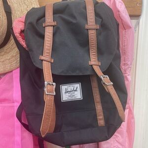 Black Hershel Backpack